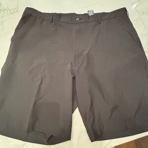 Greg Norman Collection Black Athletic Shorts